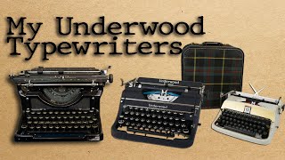 Underwood Typewriter Tour: Whats in my collection?