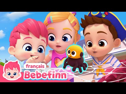 🕷️Une Petite Araignée | EP59 | Chanter avec Bebefinn | Bebefinn en français👶Chansons pour Enfants