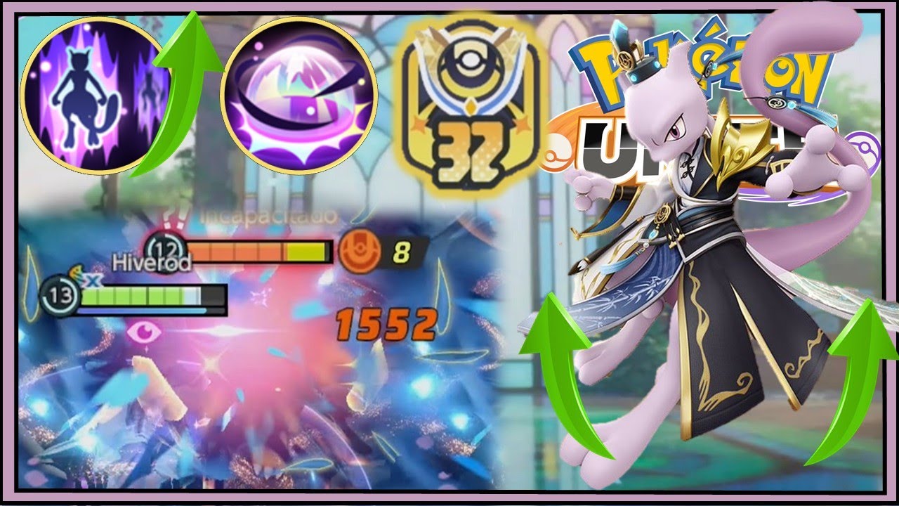 Mewtwo X Buff Teletransporte + Onda Mental | Pokémon Unite