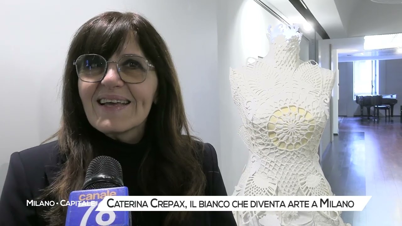 Caterina Crepax, il bianco che diventa arte a Milano
