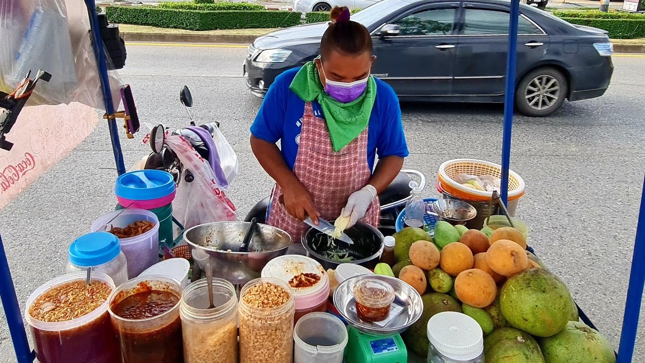 ยำกะท้อน ยำส้มโอ ยำมะม่วง ต้องซาเล้งพ่วงข้าง แซ่บมากอร่อยที่สุด | ชีเน่  ชาแนล