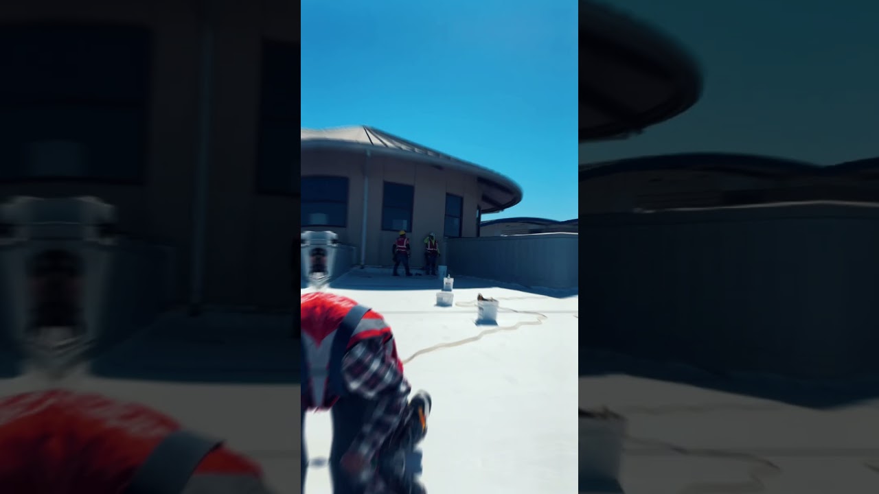 Check out this commercial roof installation we are completing in Denver.