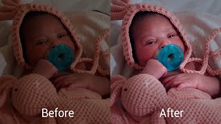 How to Edit and Enhance Baby Photos in Photoshop | Baby Photo Retouching Tutorial