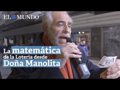 La matemática de la Lotería desde Doña Manolita
