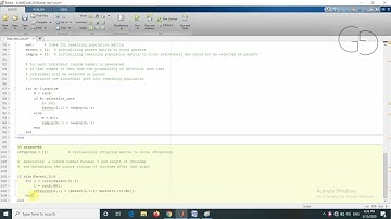BLDC motor speed control using Genetic Algorithm Part 3 | MATLAB Coding line by line explained