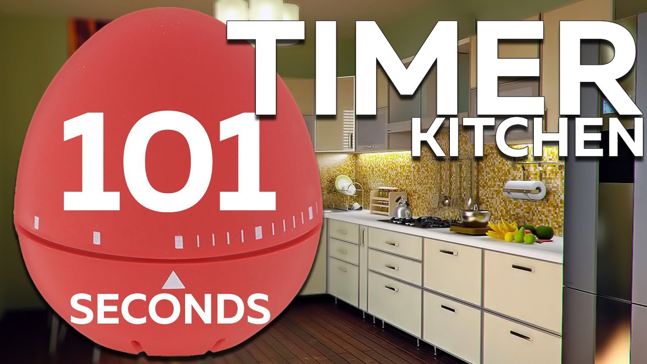 101 seconds Cooking timer | 1min 41sec Egg TIMER - YouTube