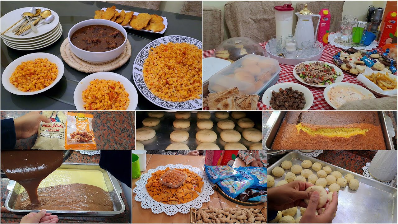 عزومة ثالث يوم العيد🎊فطار وغداء فى الانجاز🥳