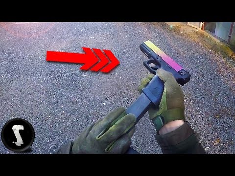 Scaring the @$% out of Airsoft Noobs with FULLAUTO G18 Fade (they didn&39;t like me)