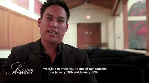 Assistant Conductor Alexander Magalong Invites YOU...