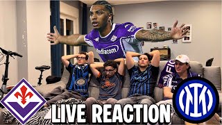 [OSCENI!!🤬] FIORENTINA-INTER LIVE REACTION