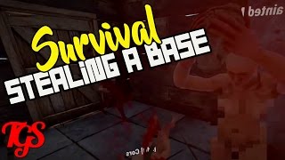 RUST SURVIVAL - STEALING A BASE!