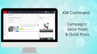 Full KW Command: Campaigns - Social Posts & Quick Posts Update