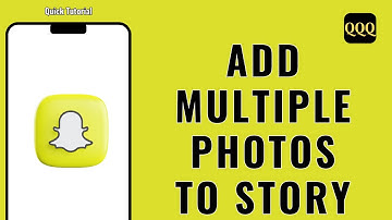 HOW TO ADD MULTIPLE PHOTOS TO ONE SNAPCHAT STORY