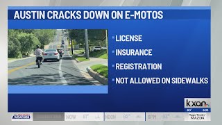 Austin Police tighten oversight on e-moto vehicles