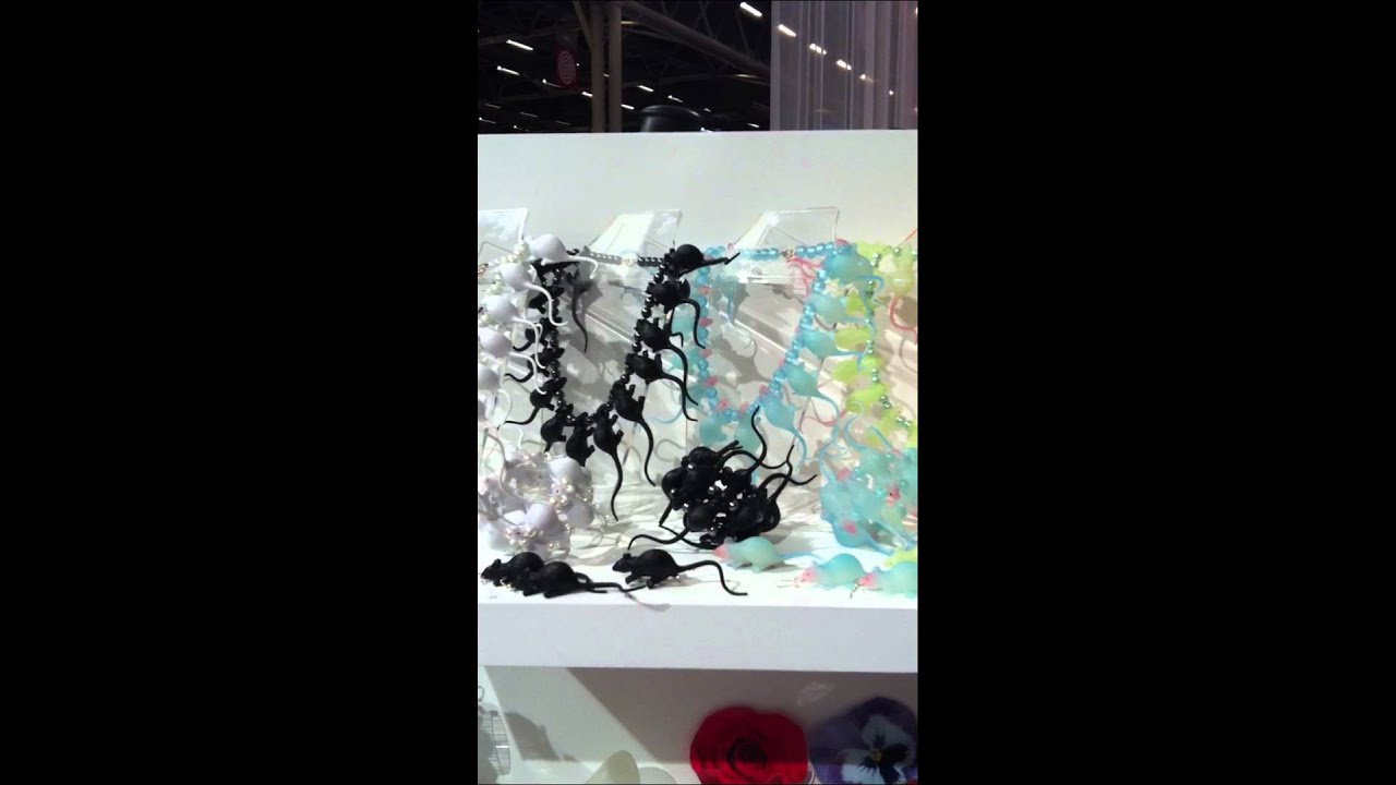 Ineke Otte at Cream, Eclat de Mode Paris, Parc des Expositions in january 2012