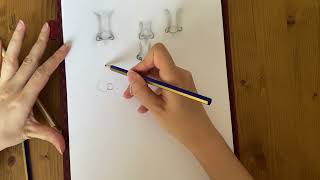 Burun Çizim Teknikleri Nose Drawing Techniques