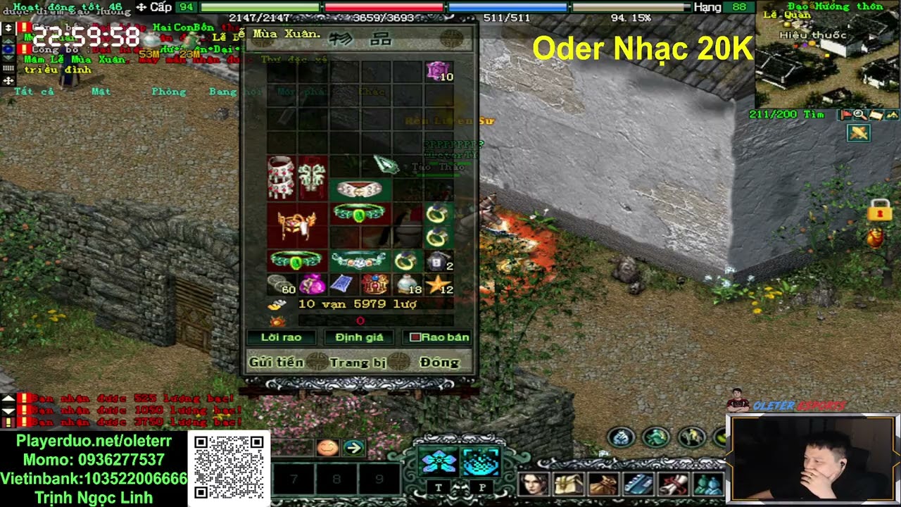 Võ Lâm 1 - Gom Góp Mở Tiếp 30 LBB Tìm Kiếm Siêu Phẩm Anh Em ơi , Có Ngay Hàng VIP VDQ