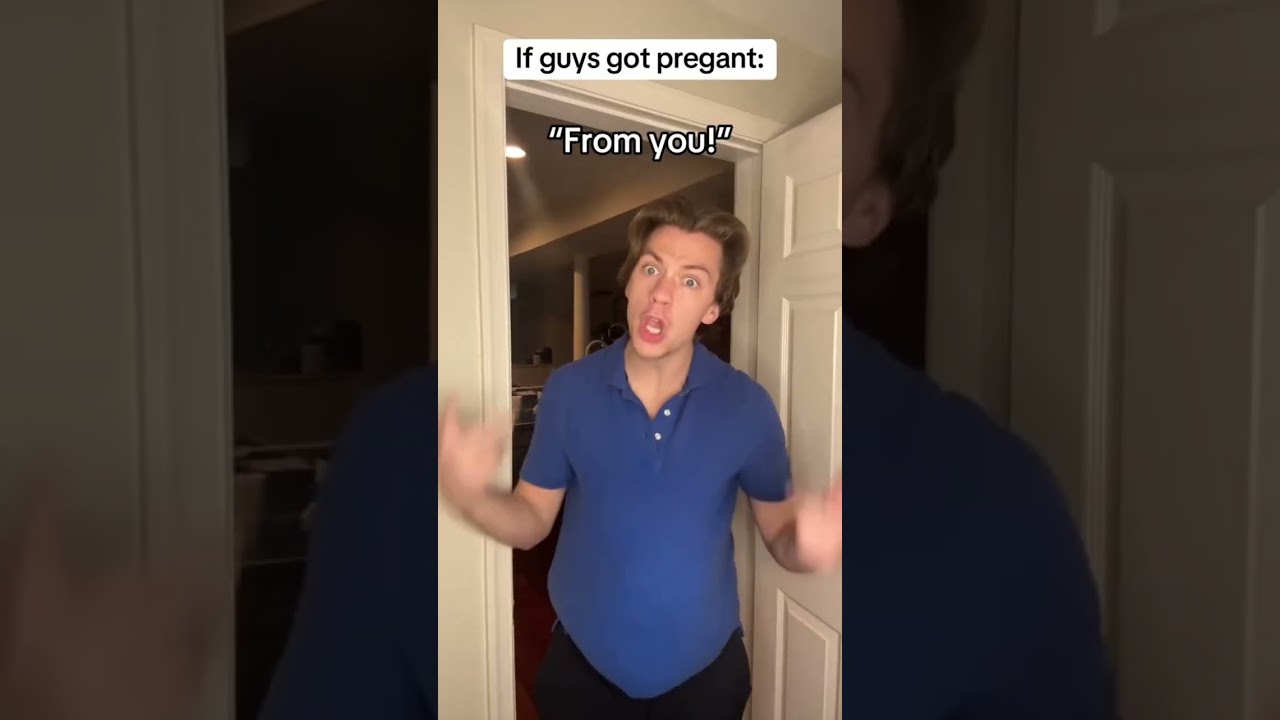 If Men Got Pregnant😂😂 credit: vibin.wit.tay on TikTok!