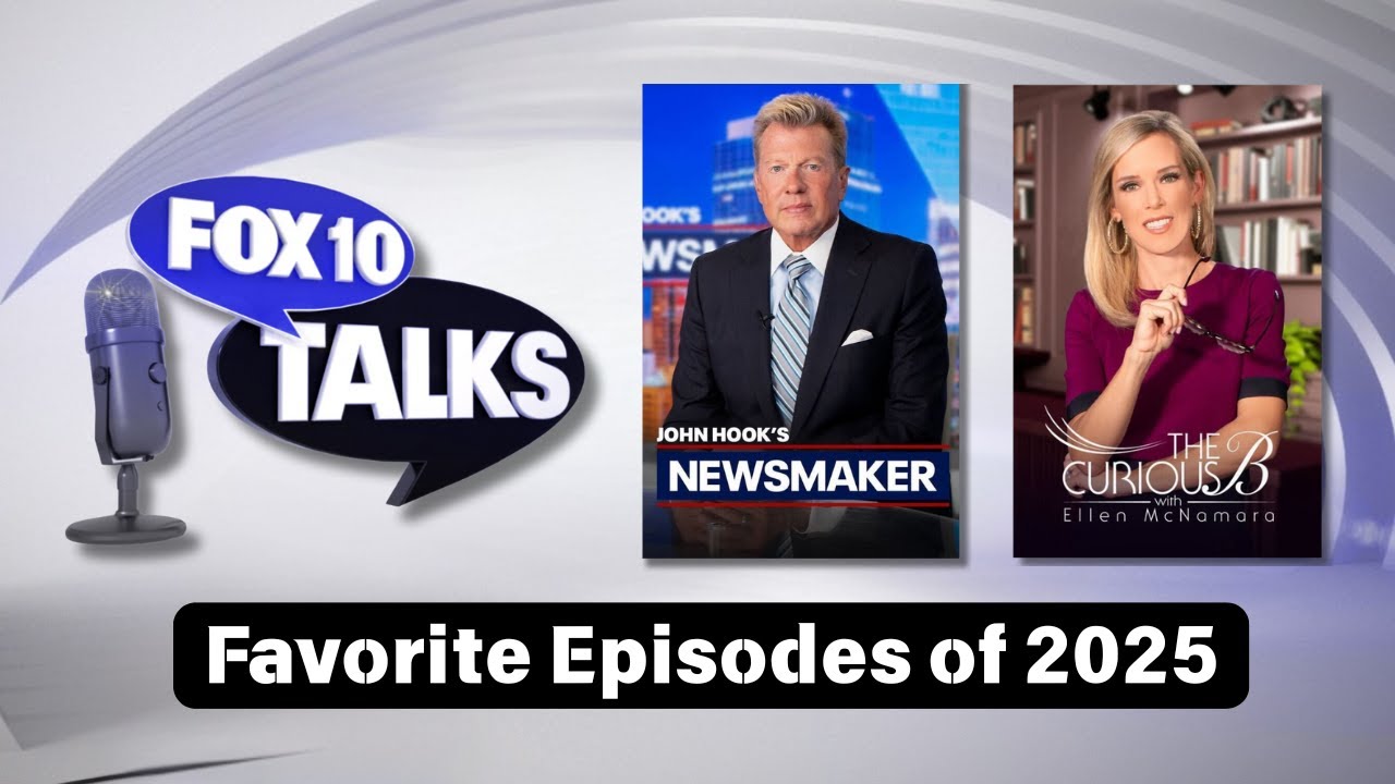 🔴 LIVE: John Hook & Ellen McNamara's Favorite Episodes of "Newsmaker" & "Curious B" | FOX 10 Talks