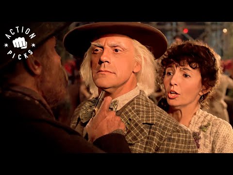 Doc Brown's Scrap At The Dance | Back to the Future Part III