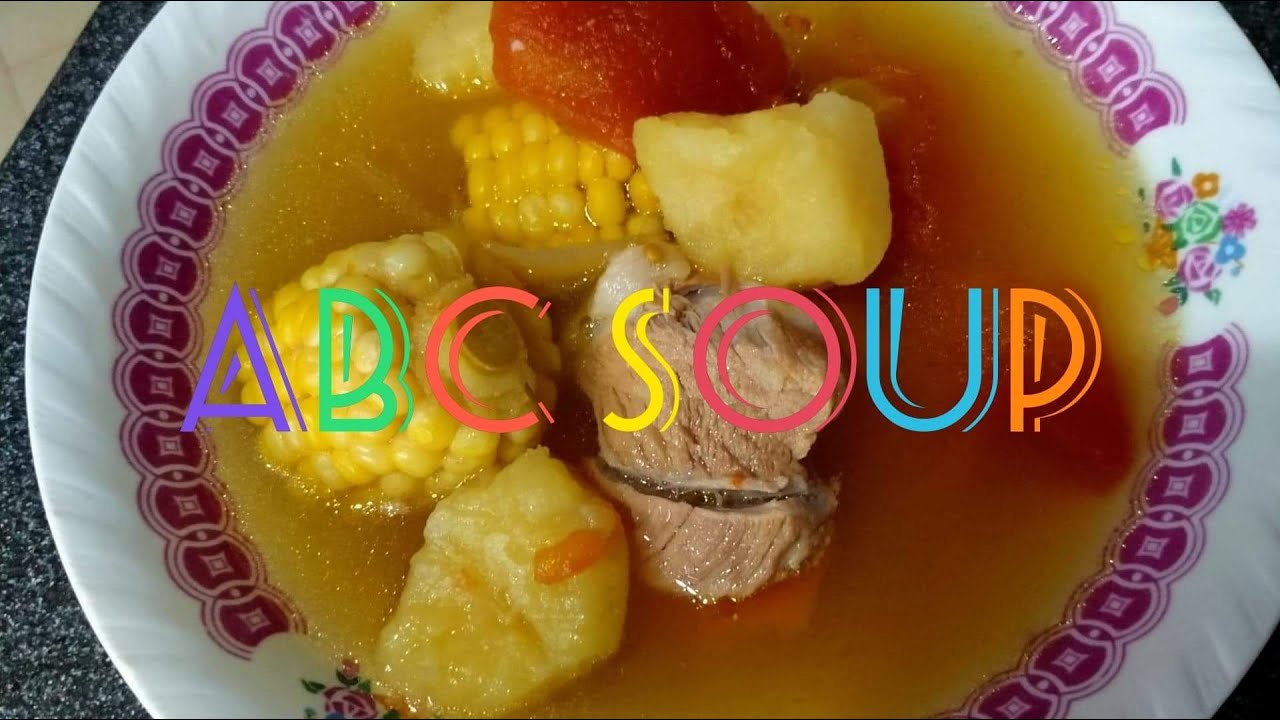 Cooked Abc How to cook ABC soup/chineserecipe - YouTube