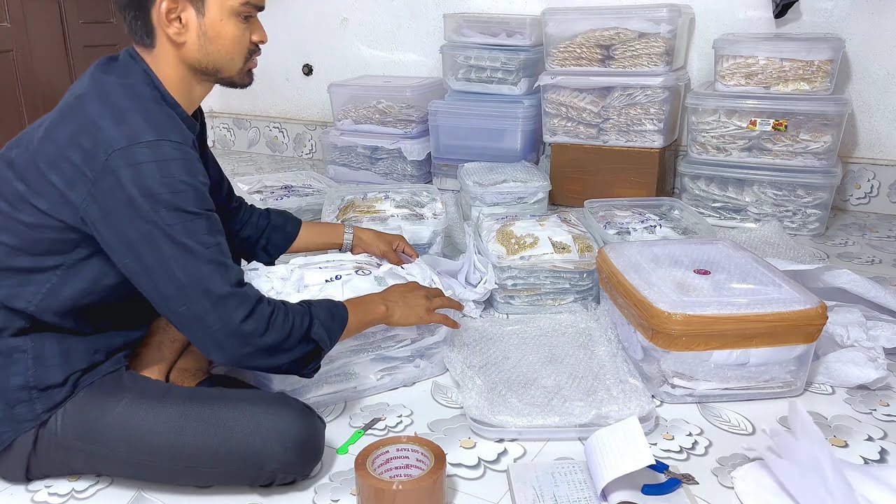 Artificial | American Daimond Jewellery Parcel Packing Process | Ad Jewellery Parcel Packing Process