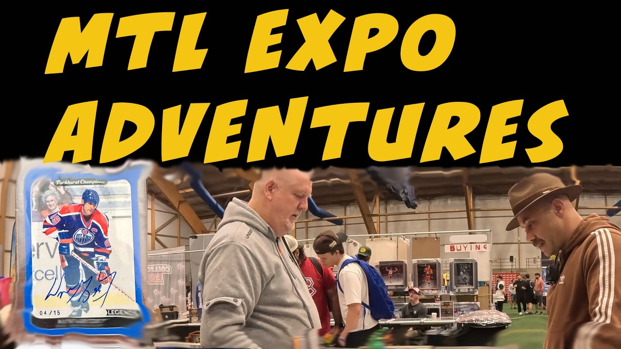The Loud Collector Hunts For Hockey Card Grails At The Montreal Sport Card Expo