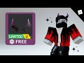 GET THIS NEW FREE *LIMITED* ITEM ON ROBLOX!