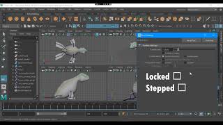 How to unlock Orthographic view in Maya 2020