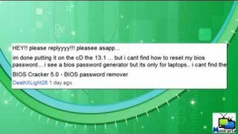 How to remove a Bios Password using the Hiren s BootCD 15 2