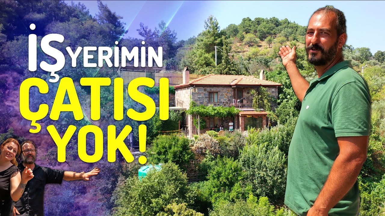 KAZ DAĞLARINA GÖÇ Muhteşem TAŞ EV (Volkan Yalazay Röportaj - Assos)