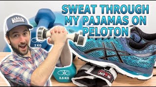 "Sweat Through My Pajamas On Peloton"