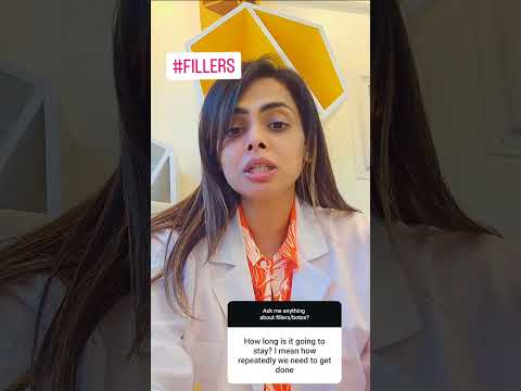 Kurious Minds | Dr Karishma Responds How long does filler lasts #selfimprovement #filler #bengaluru