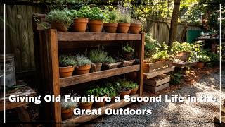 Giving Old Furniture a Second Life in the Great Outdoors