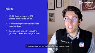 Summary of StrongPoint's interview with Carl-Johan Åkerstedt at ICA Nära Sälen