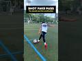 LEARN THIS PASS FAKE TRICK👍🔥#football #soccer #footballskills #soccerskills