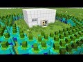 10000 TANE MUTANT ZOMBİ VS ISMETRG VE NOOB! - Minecraft