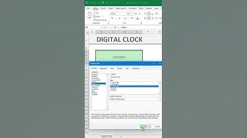 ⏰ Add a Real-Time Clock in Excel – So Easy!
