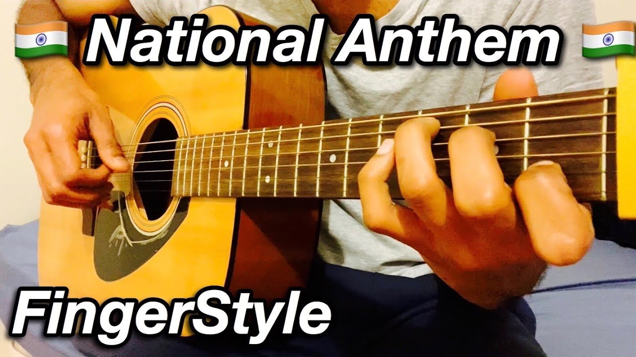 National Anthem  Jana Gana Mana  Fingerstyle  Benoy Devadatha