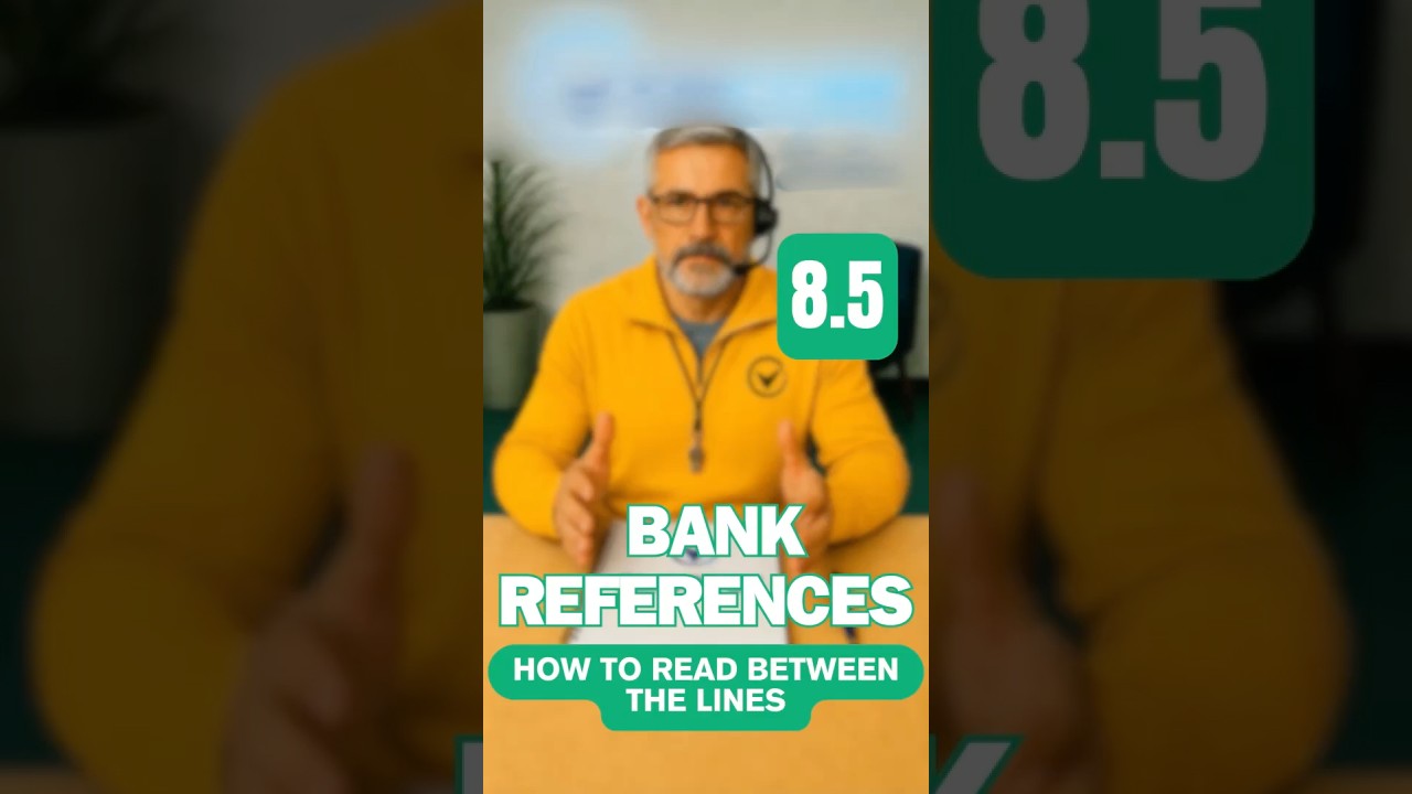 Bank References: Reading Between the Lines - Coach Corey