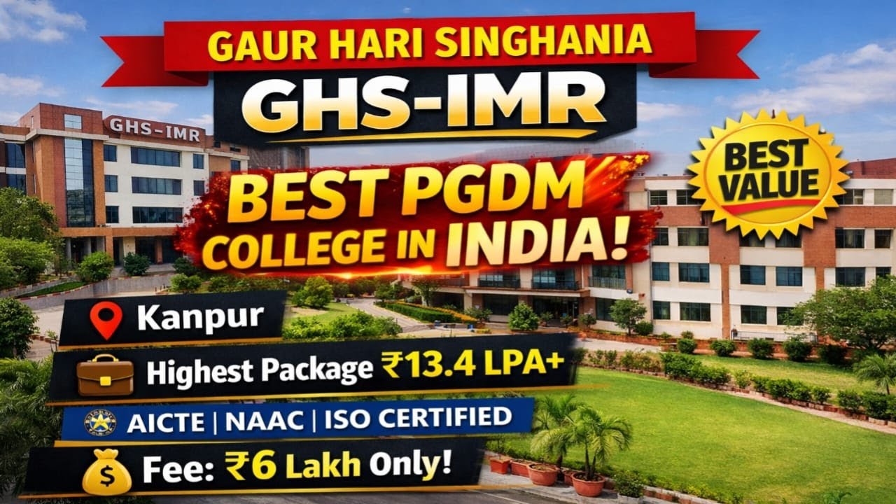 Gaur Hari Singhania GHSIMR – Best College for PGDM IN KANPUR | Top Management Institute in INDIA