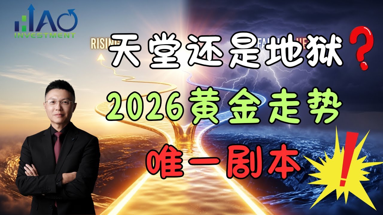 揭秘2026黄金“天堂与地狱”两条路！别再无脑做多！世界黄金协会内部报告流出！