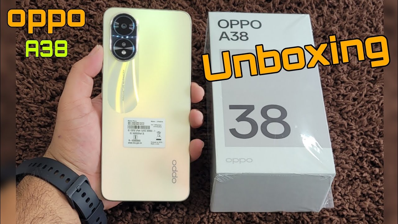 Oppo A38 Latest Model 4/128 Price 12990 Only Unboxing Video