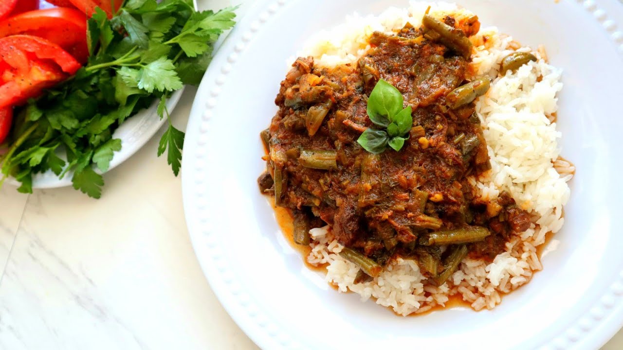 How to make Green Bean Stew Fasolia YouTube