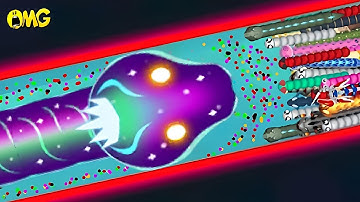 I reached 95,000+ points in snake.io🐍in the shortest possible time🐍Collect big score from the MAP🐍