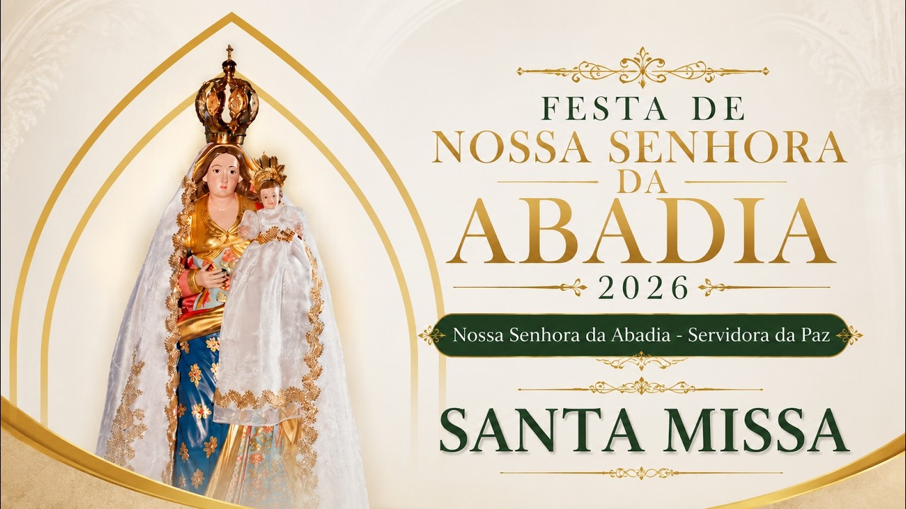 Festa de Nossa Senhora da Abadia - SANTA MISSA COM PE. DAVID WASHINGTON - 10 de Agosto