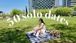 50 solo dates - picnic by myself (and my dog)