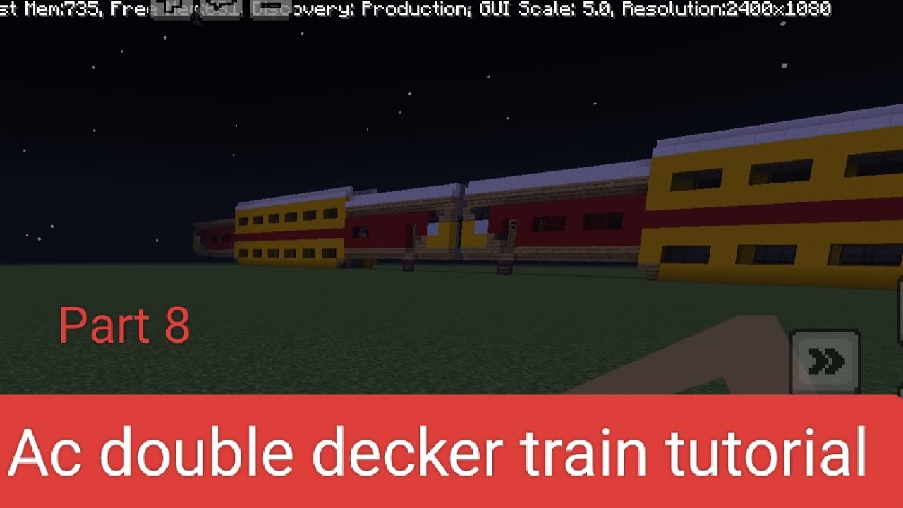 ac double decker train tutorial part 8 - YouTube