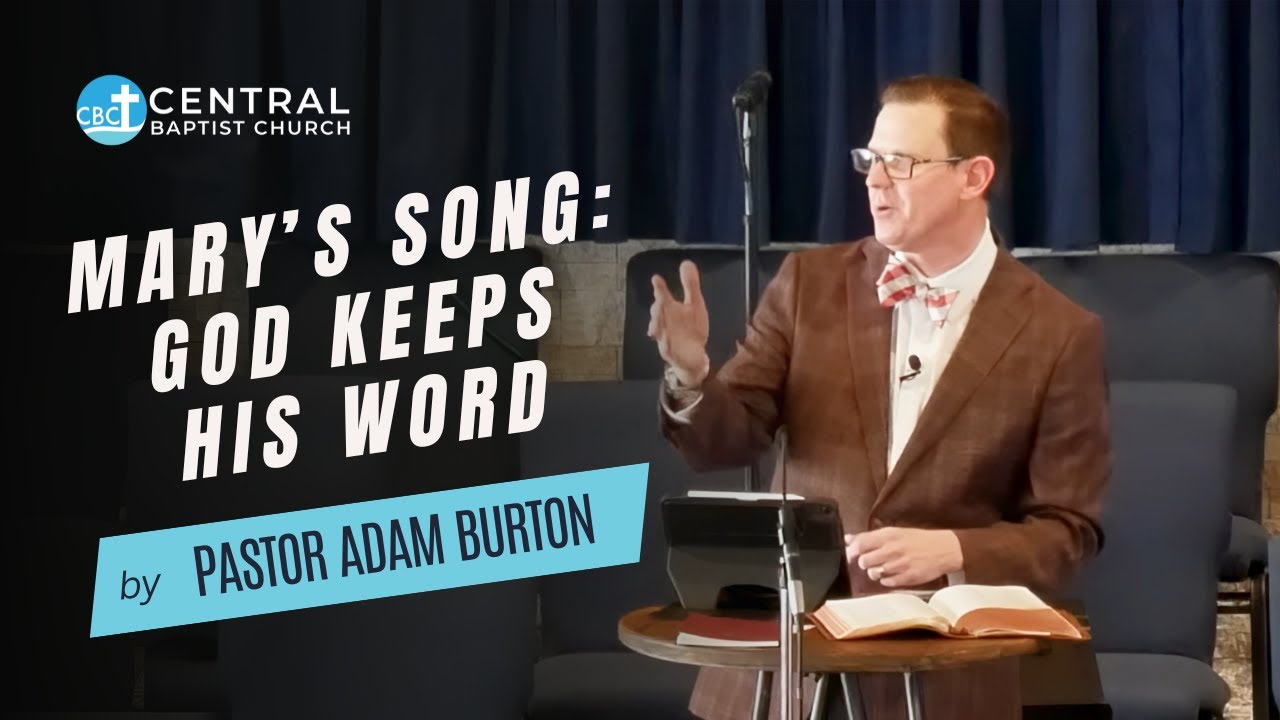 Mary's Song: God Keeps His Word | Adam Burton - YouTube