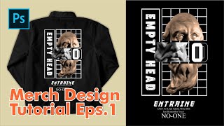 Streetwear Design Photoshop Tutorial | Merch Design Eps. 1 Streetwear Design Photoshop Tutorial | Merch Design Eps. 1